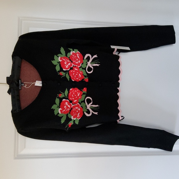 🍋*HP 6/9**1 Med Left!!**For Love and Lemons Donella Knit Cardigan - Picture 11 of 16